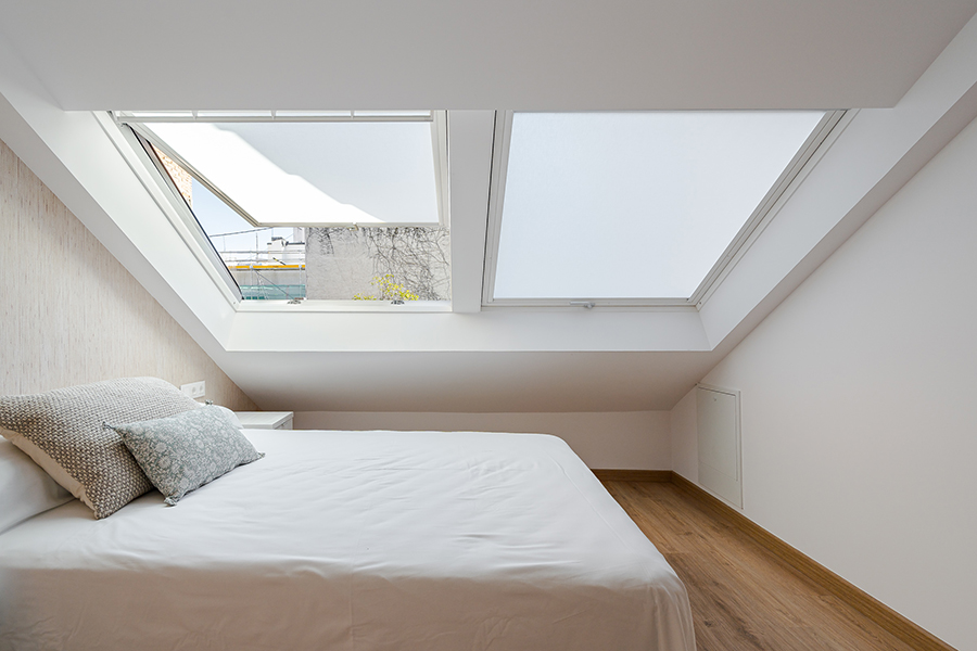 suite 2 del piso de 4 habitaciones del Edificio Lérida 8.